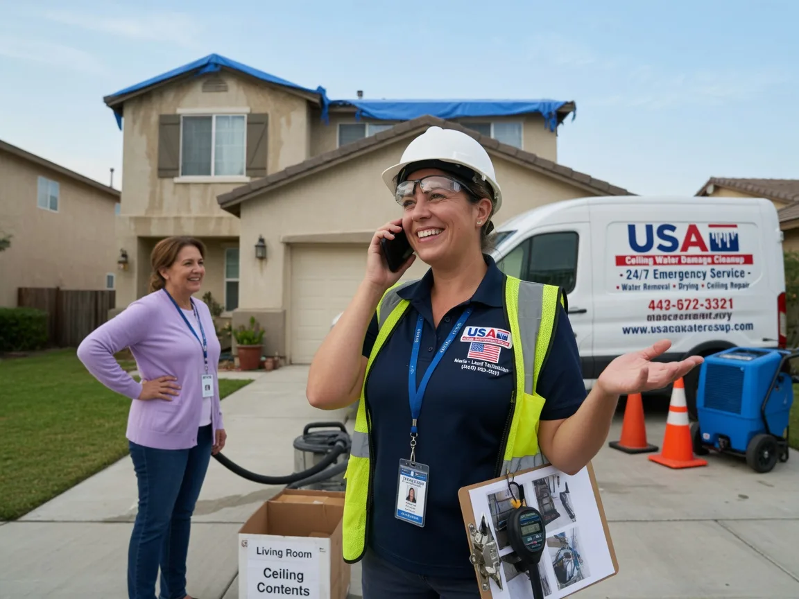 Ceiling Water Damage Restoration Livingston, WI FAQs